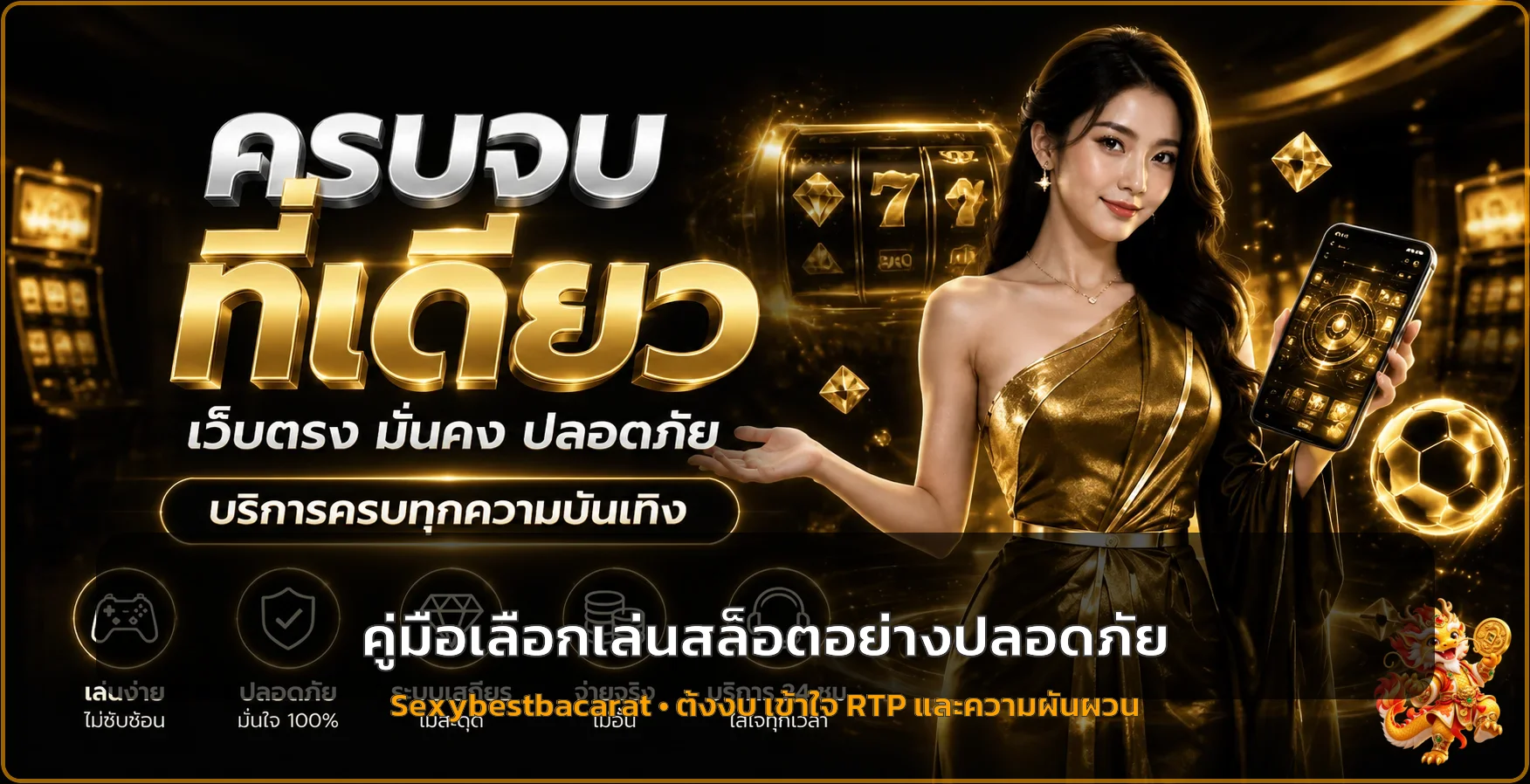 Sexybestbacarat คู่มือเลือกเล่นสล็อตอย่างปลอดภัย